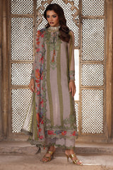 3-pc  Embroidered Printed Chiffon Collection VSL25-46 PSOK
