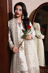 3-PC Embroidered Raw-Silk Suit CMA-5-097