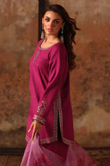 3-PC Embroidered Raw-Silk Suit CMA-5-083