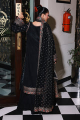 3-PC Embroidered Raw-Silk Suit CMA-5-136A