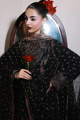 3-PC Embroidered Raw-Silk Suit CMA-5-136A