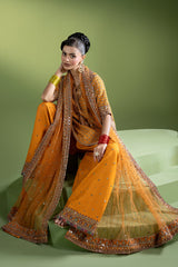 3-PC Embroidered Raw-Silk Suit CMA-6-260