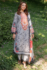 3-PC Embroidered Lawn Collection CRN5-09