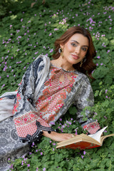 3-PC Embroidered Lawn Collection CRN5-09