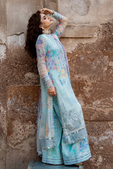 3-PC  Embroidered Chiffon Collection VSLW6-11 PSOK