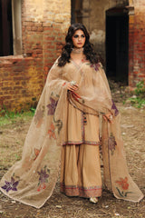 3-PC Embroidered Raw-Silk Suit CMA-5-082