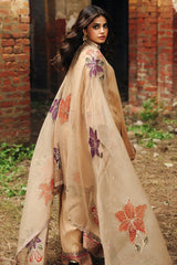 3-PC Embroidered Raw-Silk Suit CMA-5-082
