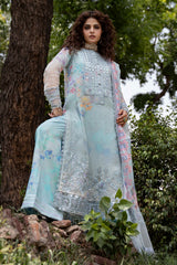3-PC  Embroidered Chiffon Collection VSLW6-11 PSOK