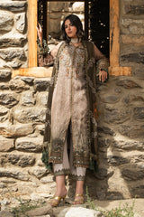 3-PC Unstitched Embroidered Chiffon Collection VSLW6-13 PSOK