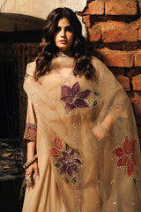 3-PC Embroidered Raw-Silk Suit CMA-5-082