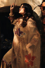 3-PC Embroidered Raw-Silk Suit CMA-5-082