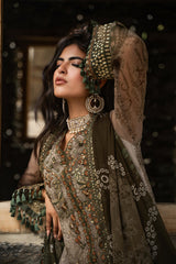 3-PC Unstitched Embroidered Chiffon Collection VSLW6-13 PSOK