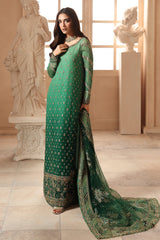 3-PC Stitched Embroidered  Luxury Chiffon  DJW6-03 PSOK