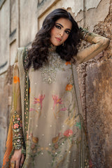 3-PC  Embroidered Chiffon Collection VSLW6-07 PSOK