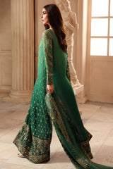 3-PC Stitched Embroidered  Luxury Chiffon  DJW6-03 PSOK