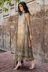 3-PC  Embroidered Chiffon Collection VSLW6-07 PSOK