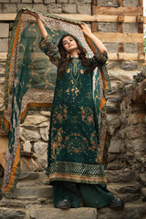 3-PC Unstitched Embroidered Chiffon Collection VSLW6-14 PSOK