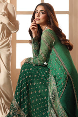 3-PC Stitched Embroidered  Luxury Chiffon  DJW6-03 PSOK