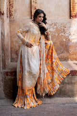 3-PC  Embroidered Chiffon Collection VSLW6-06 PSOK