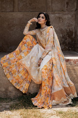 3-PC  Embroidered Chiffon Collection VSLW6-06 PSOK