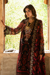 3-PC Unstitched Embroidered Chiffon Collection VSLW6-16 PSOK