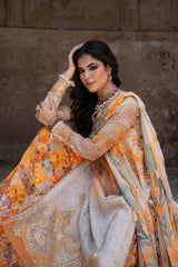 3-PC  Embroidered Chiffon Collection VSLW6-06 PSOK