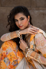 3-PC  Embroidered Chiffon Collection VSLW6-06 PSOK
