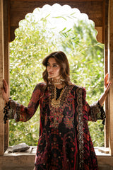 3-PC Unstitched Embroidered Chiffon Collection VSLW6-16 PSOK