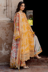 3-PC  Embroidered Chiffon Collection VSLW6-09 PSOK