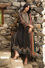 3-PC Unstitched Embroidered Chiffon Collection VSLW6-15 PSOK