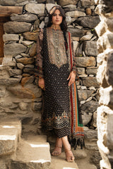 3-PC Unstitched Embroidered Chiffon Collection VSLW6-15 PSOK