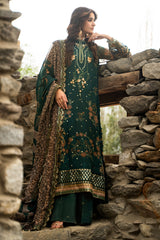 3-PC Unstitched Embroidered Chiffon Collection VSLW6-14 PSOK