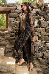3-PC Unstitched Embroidered Chiffon Collection VSLW6-15 PSOK