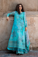3-PC  Embroidered Chiffon Collection VSLW6-08 PSOK