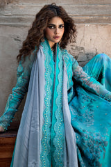 3-PC  Embroidered Chiffon Collection VSLW6-08 PSOK