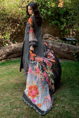 3-PC  Embroidered Chiffon Collection VSLW6-02 PSOK