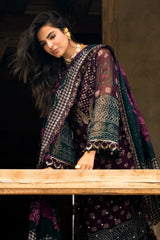 3-PC Unstitched Embroidered Chiffon Collection VSLW6-12 PSOK