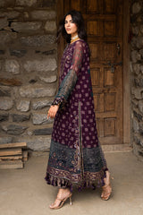 3-PC Unstitched Embroidered Chiffon Collection VSLW6-12 PSOK