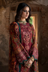 3-PC  Embroidered Chiffon Collection VSLW6-04 PSOK