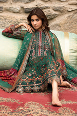 3-PC Unstitched Embroidered Chiffon Collection VSLW6-18 PSOK