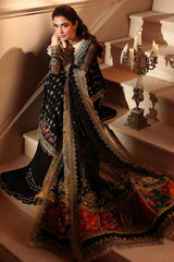 3-PC Stitched Embroidered  Luxury Chiffon  DJW6-04 PSOK