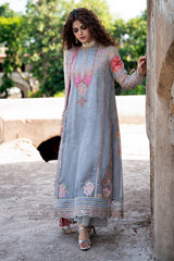3-PC  Embroidered Chiffon Collection VSLW6-03 PSOK