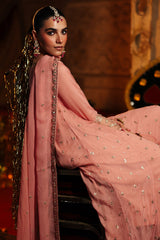 3-PC Embroidered Chiffon Suit CMA-5-164