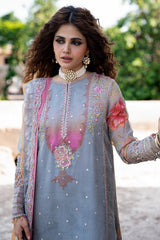 3-PC  Embroidered Chiffon Collection VSLW6-03 PSOK