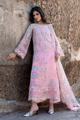 3-PC  Embroidered Chiffon Collection VSLW6-01 PSOK