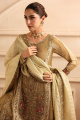 3-PC Stitched Embroidered  Luxury Chiffon  DJW6-06 PSOK