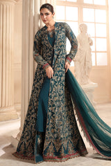 3-PC Stitched Embroidered  Luxury Chiffon  DJW6-05 PSOK
