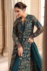3-PC Stitched Embroidered  Luxury Chiffon  DJW6-05 PSOK