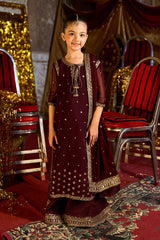 3-PC Embroidered Chiffon Suit CKP-5-200