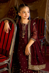 3-PC Embroidered Chiffon Suit CKP-5-200